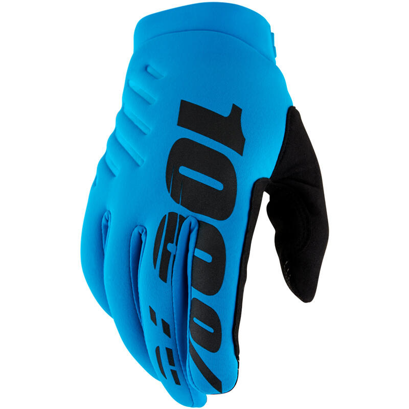 Gants 100% Ridefit Corpo bleu, Gant moto cross 100%